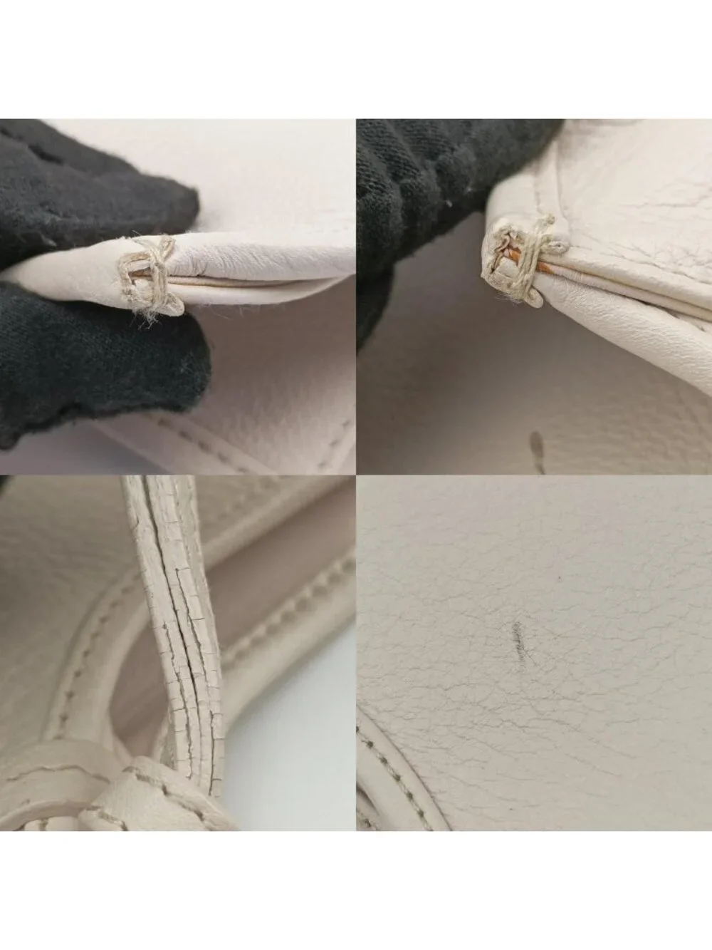 Dior 61 Hobo White Leather 17 BO